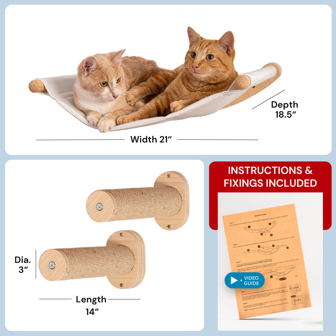 Cat Hammock & Steps - ALTO