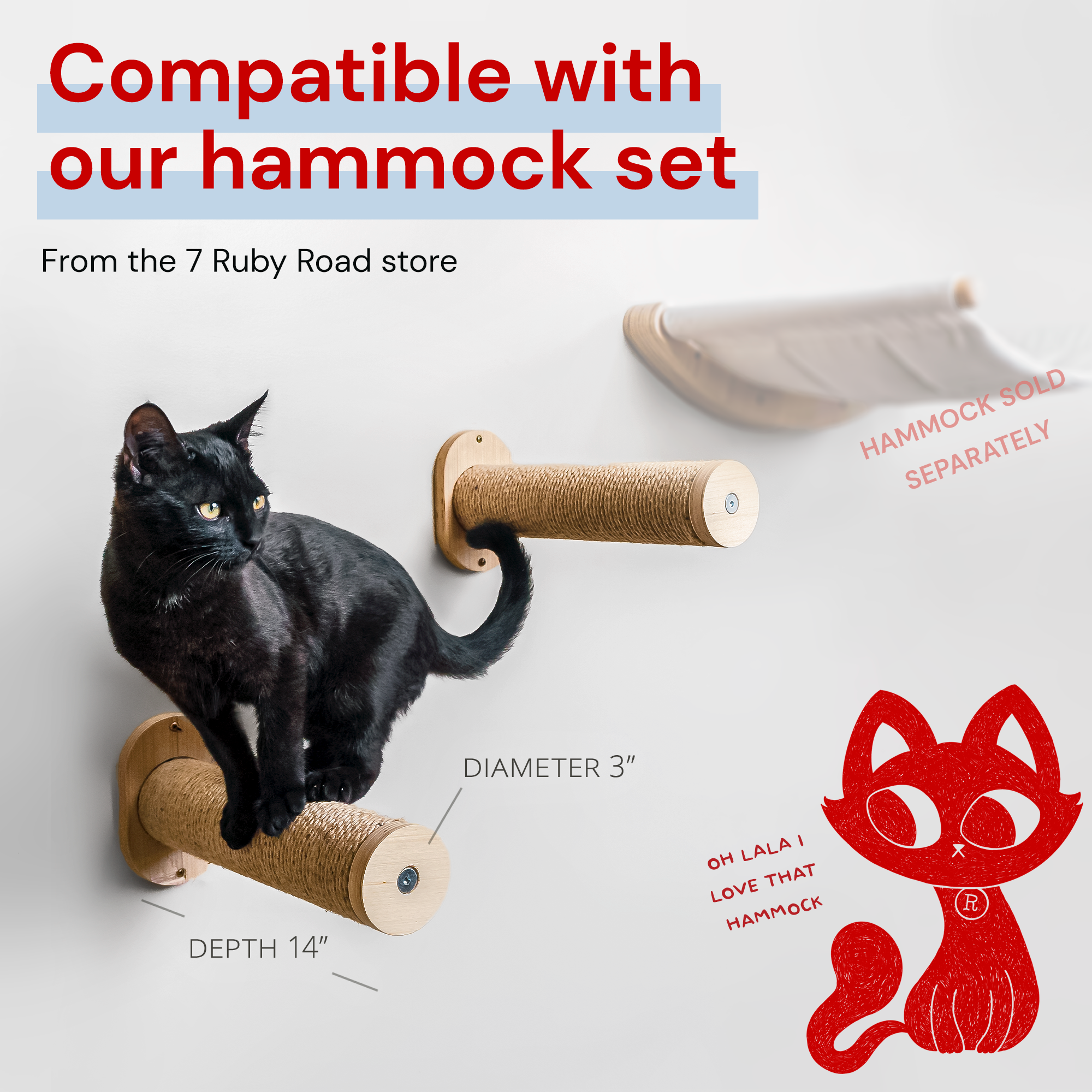 Cat Wall Steps -SALTO