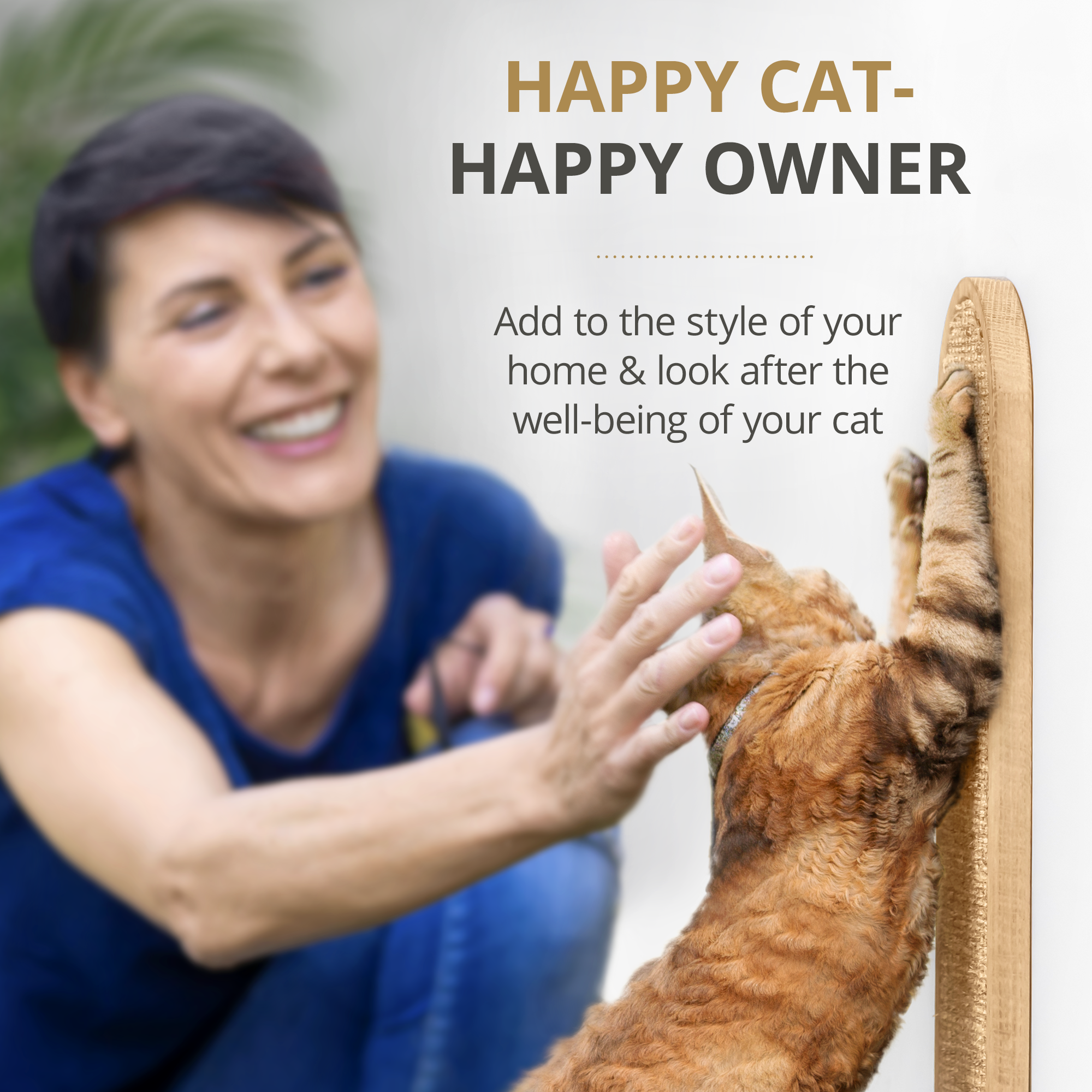 Cat Wall Scratcher - LISSE Natural