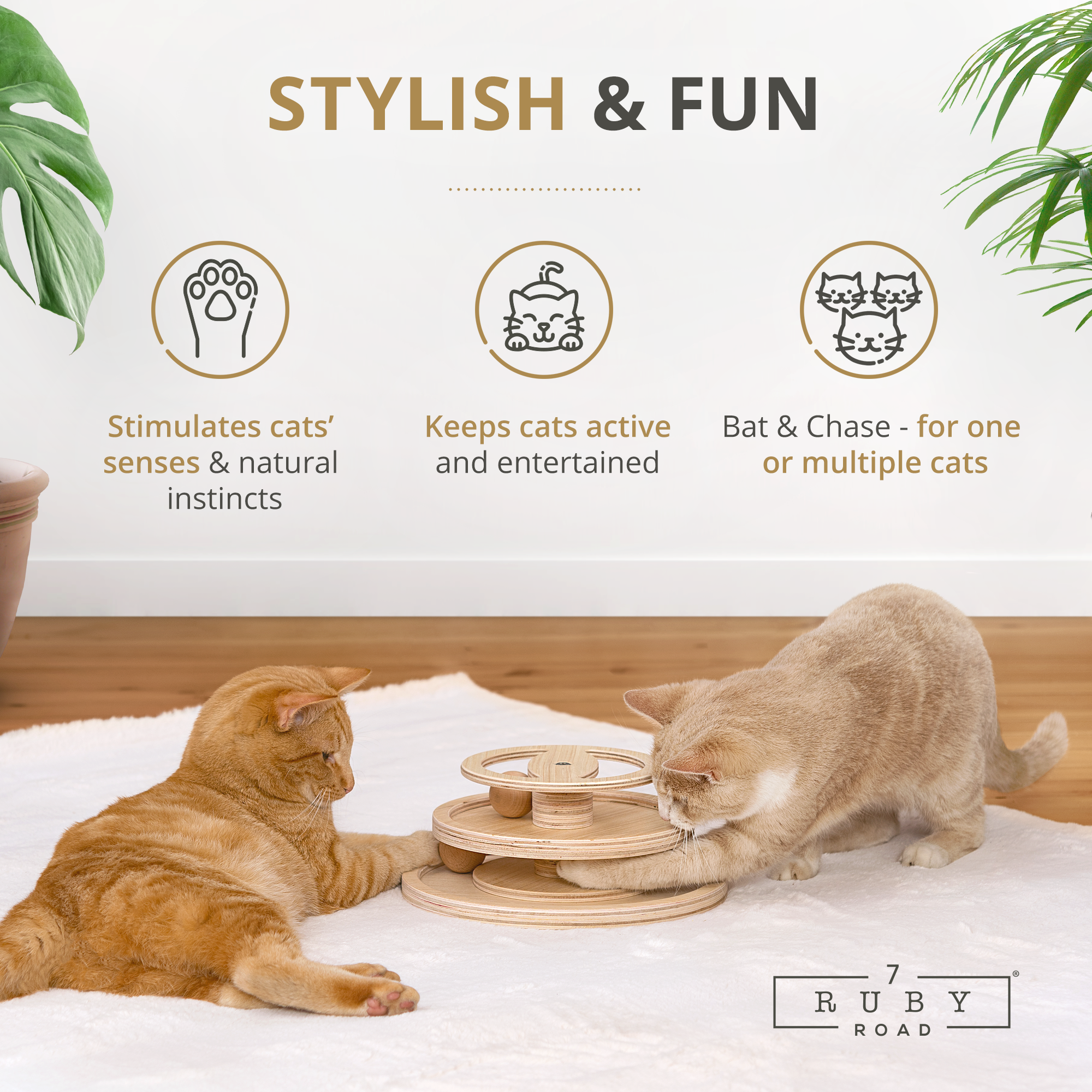 Interactive Cat Toy - LETTY
