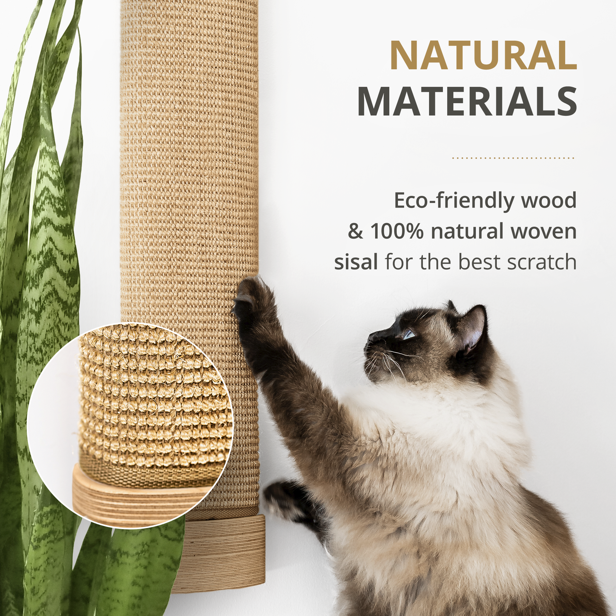 Cat Wall Scratcher - NERO