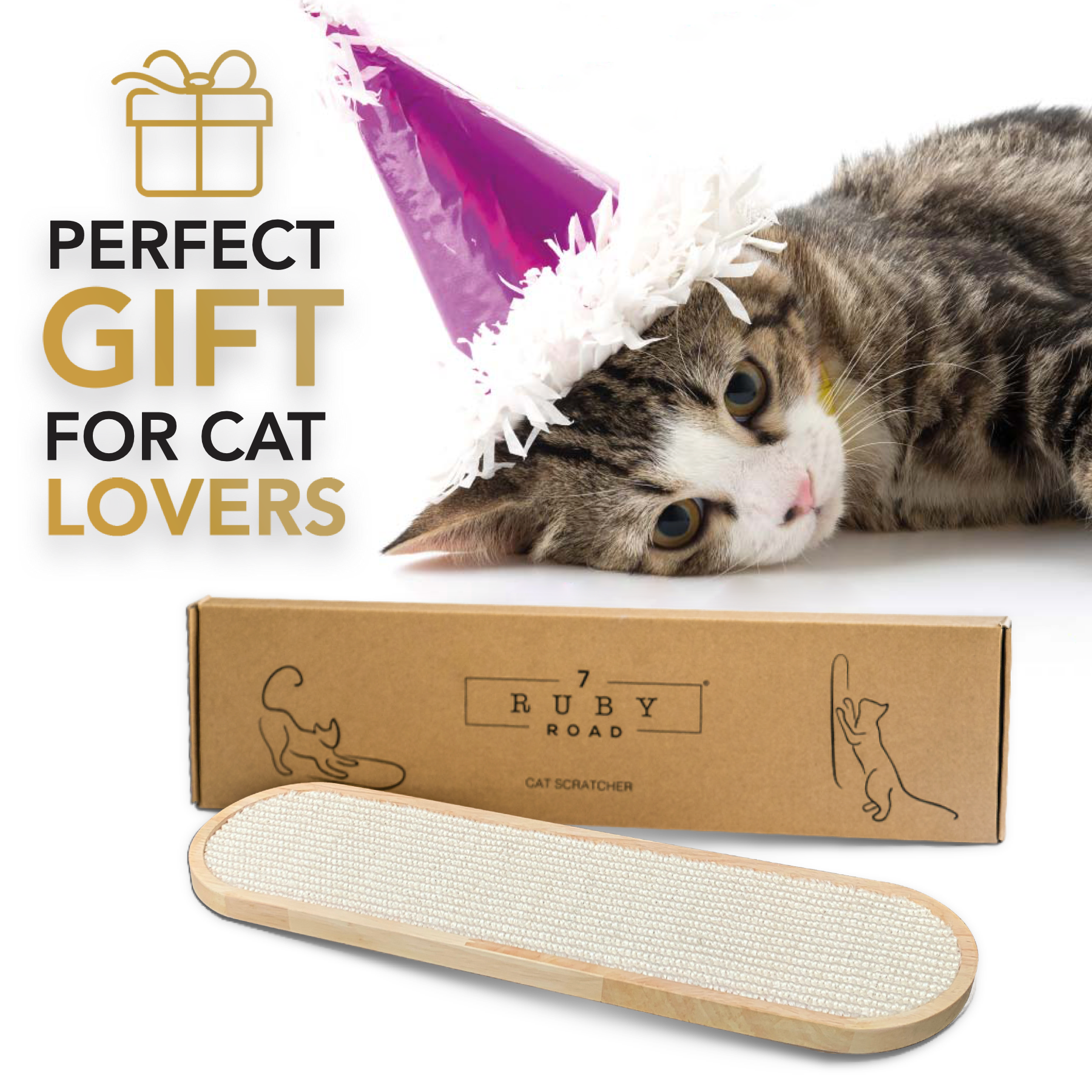 Cat Wall Scratcher - LISSE Cream