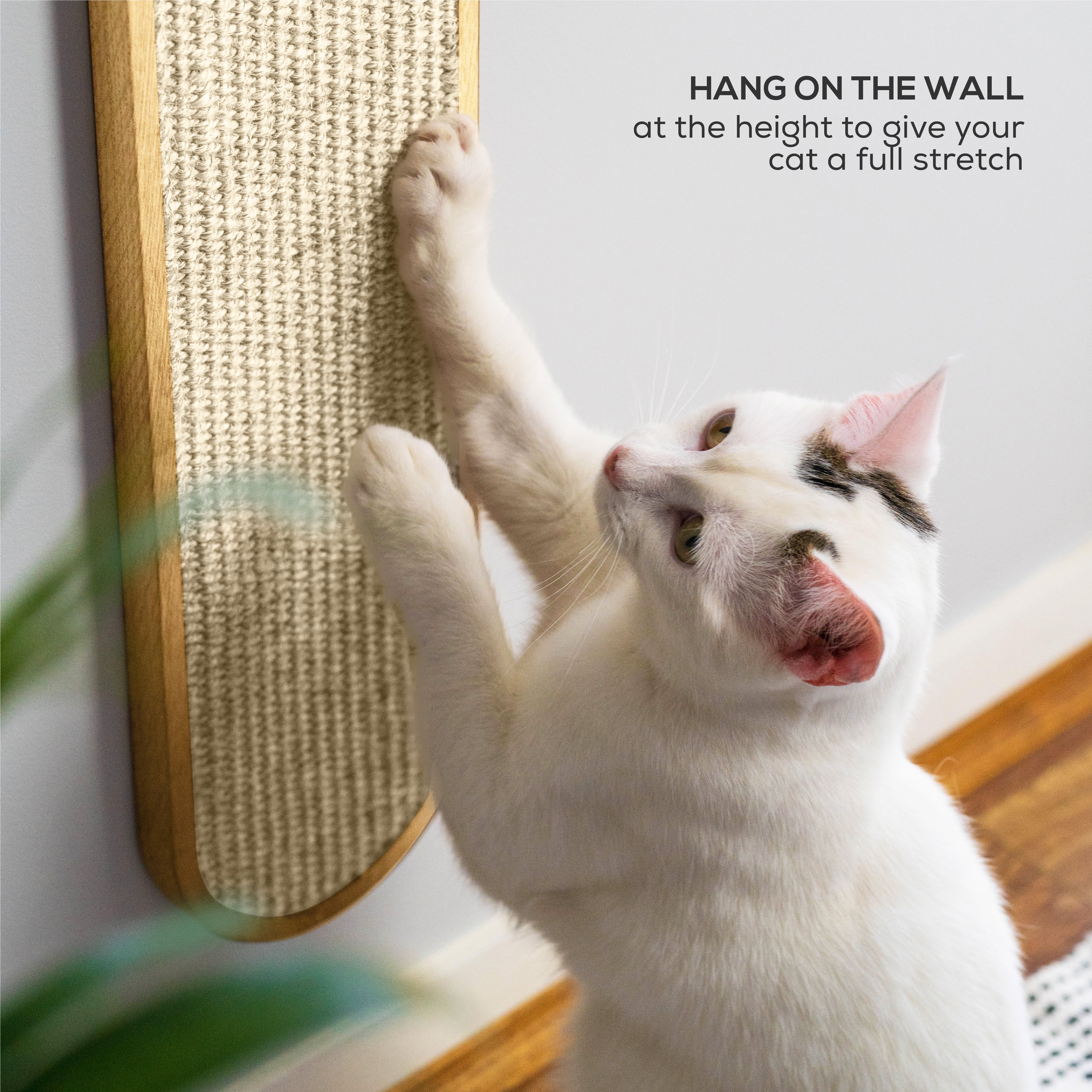 Cat Wall Scratcher - LISSE Cream