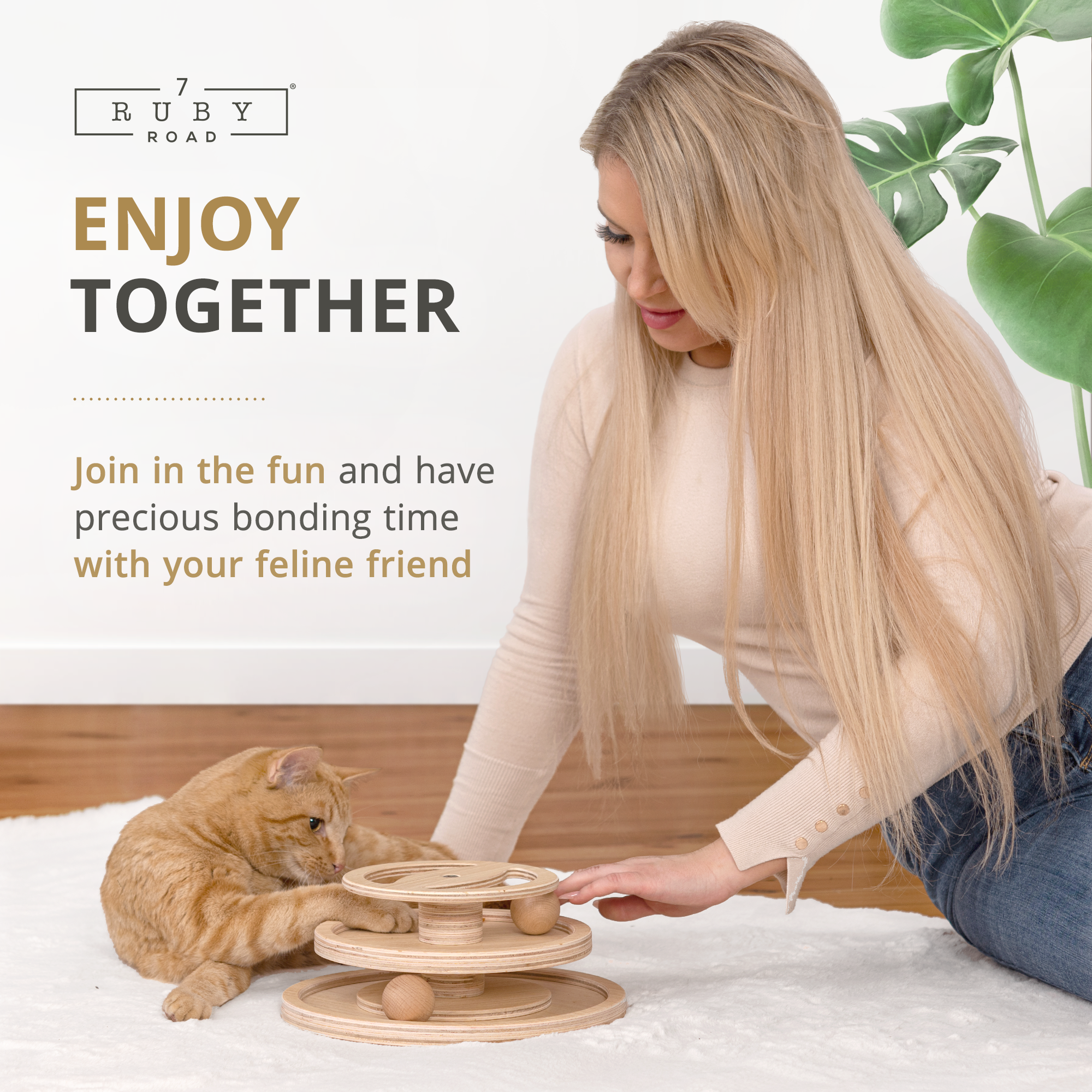 Interactive Cat Toy - LETTY